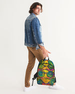 Hypnotic Frogs Sun Large Backpack