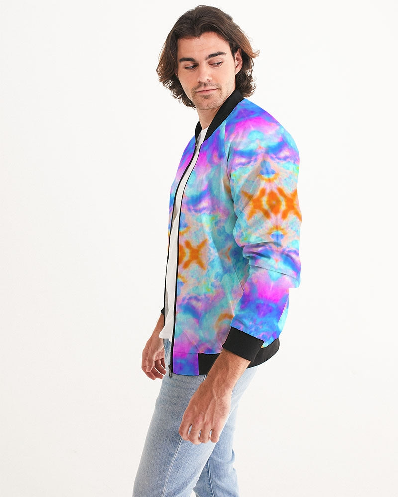 Pareidolia XOX Neon Men's Bomber Jacket