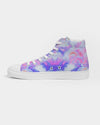 Pareidolia XOX Lavender Men's Hightop Canvas Shoe