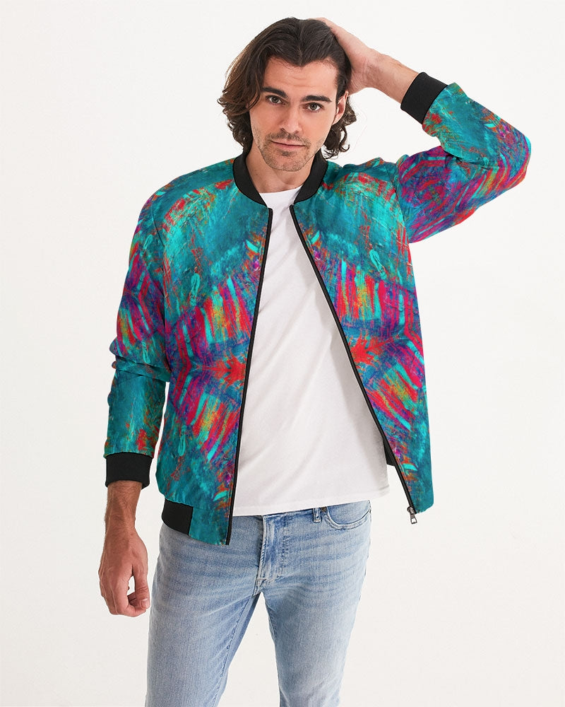 Good Vibes Fire And Ice Men's Bomber Jacket