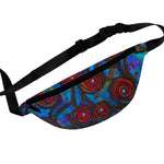 Stained Glass Frogs Fanny Pack