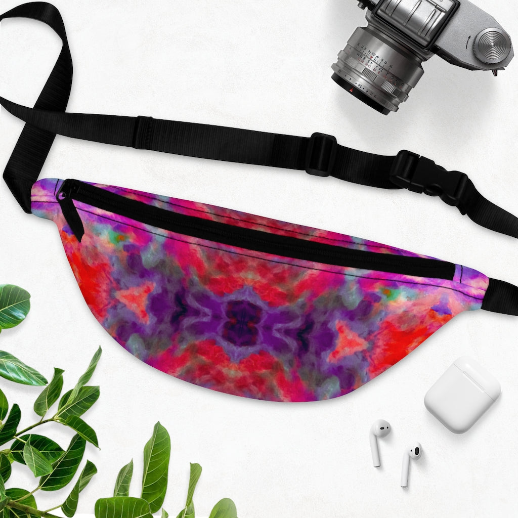 Pareidolia Cloud City Magenta Fanny Pack