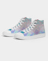 Pareidolia Cloud City Pastel Sky Men's Hightop Canvas Shoe