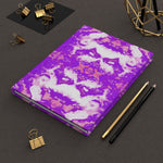 Pareidolia XOX Western Purple Hardcover Journal Matte