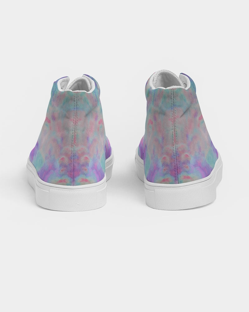 Pareidolia XOX Lilac Women's Hightop Canvas Shoe