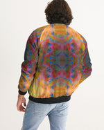 Two Wishes Sunburst Cosmos Men's Bomber Jacket