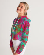 Good Vibes 409 Women's Cropped Hoodie