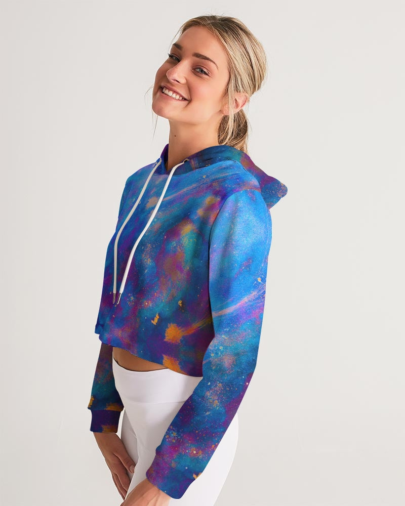 Two Wishes Women's Cropped Hoodie