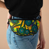 Stained Glass Frogs Sun Fanny Pack - Fridge Art Boutique