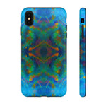 Two Wishes Green Nebula Cosmos Tough Cases