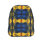 Golden Klecks Style School Backpack