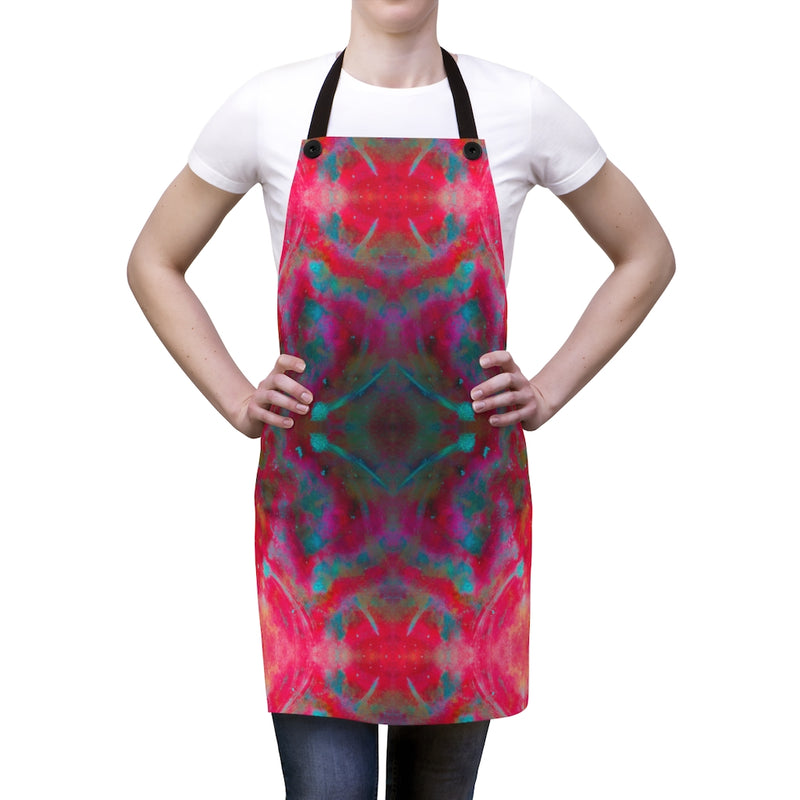 Two Wishes Red Planet Cosmos Apron