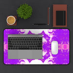 Pareidolia XOX Western Purple Desk Mat
