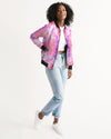 Pareidolia Cloud City Cotton Candy Women's Bomber Jacket