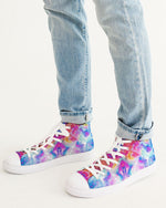 Pareidolia Cloud City Infinity Men's Hightop Canvas Shoe