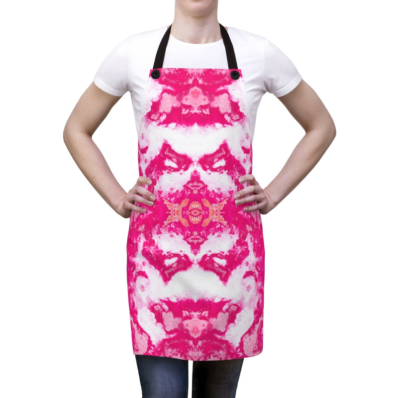 Pareidolia XOX Western Pink Apron