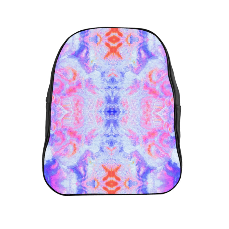 Pareidolia Cloud City Lavender School Backpack