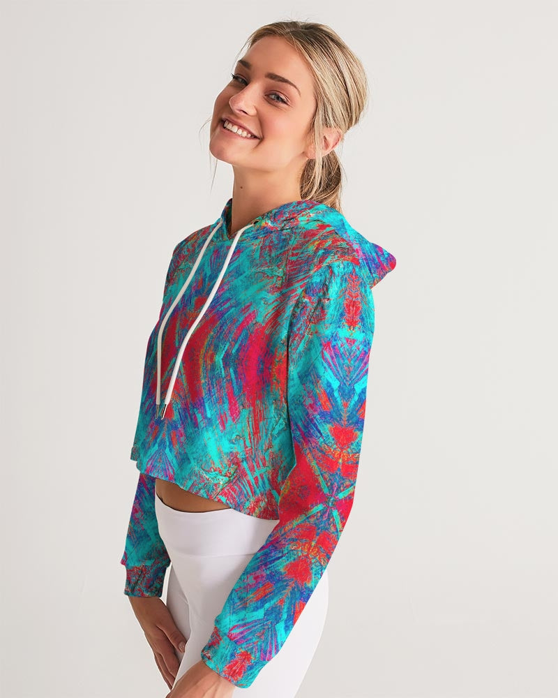 Good Vibes Canned Heat Women's Cropped Hoodie