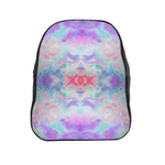 Pareidolia XOX Lilac School Backpack
