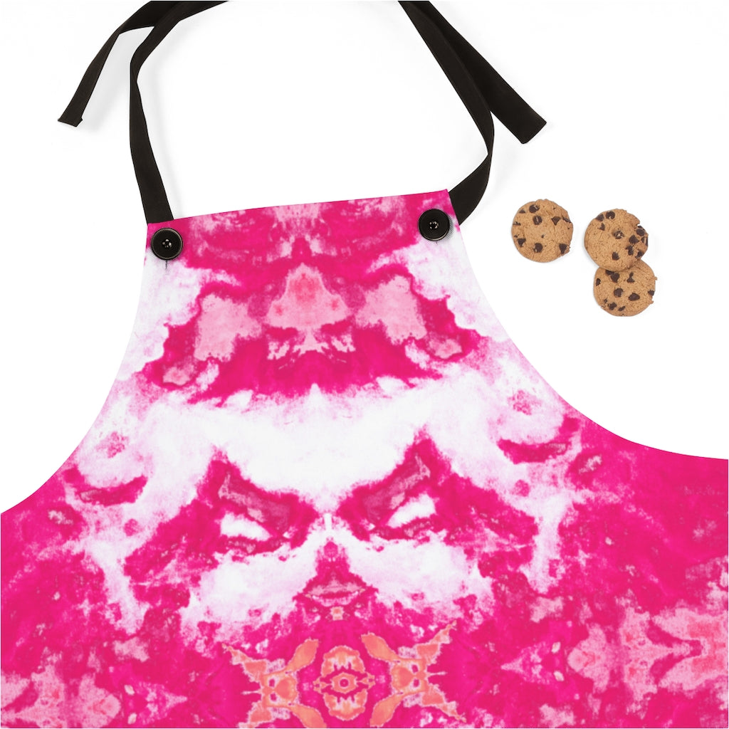 Pareidolia XOX Western Pink Apron