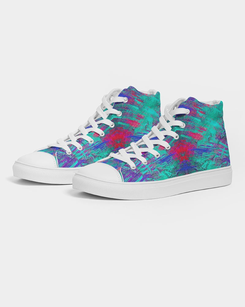 Good Vibes Ocean Eyes Men's Hightop Canvas Shoe