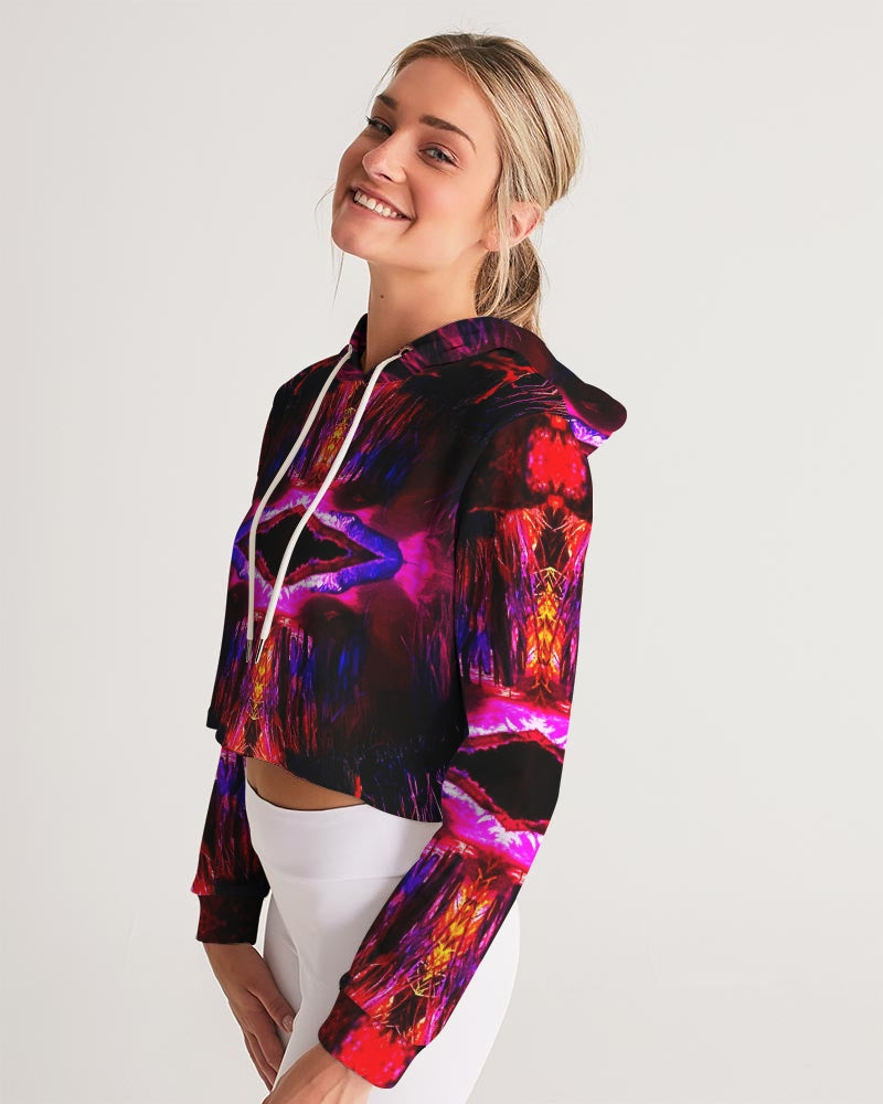 Dreamweaver Bright Star Women's Cropped Hoodie