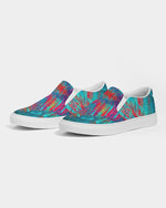 Good Vibes Fire And Ice Men's Slip-On Canvas Shoe