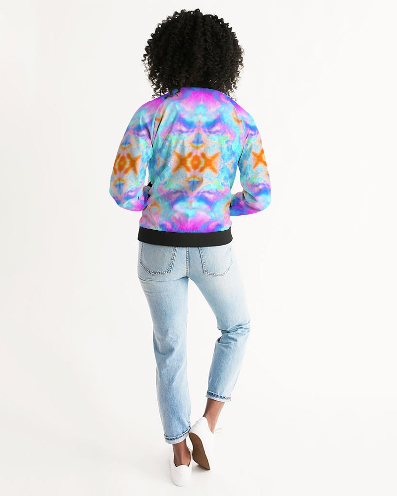 Pareidolia XOX Neon Women's Bomber Jacket