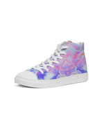 Pareidolia Cloud City Lavender Women's Hightop Canvas Shoe