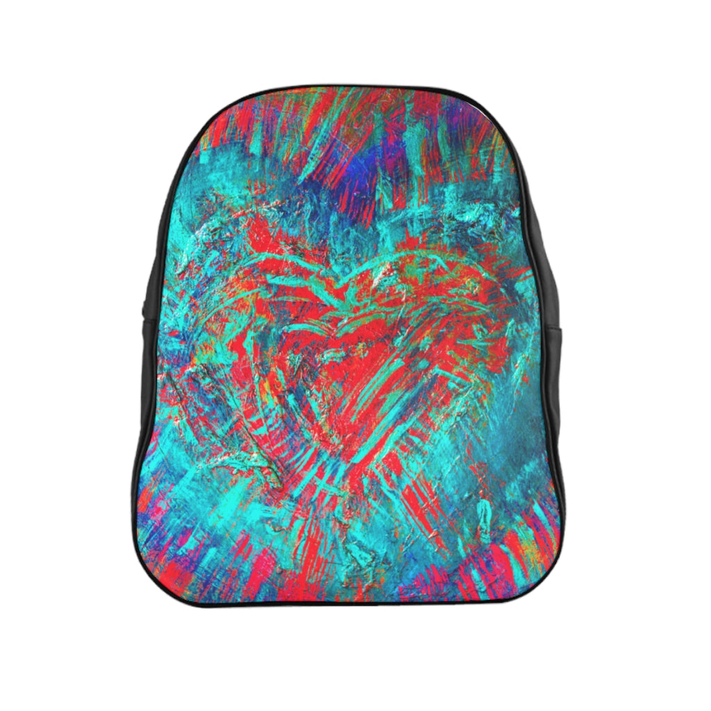 Meraki Fire Heart School Backpack - Fridge Art Boutique