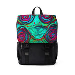 Hypnotic Frogs Cool Casual Shoulder Backpack - Fridge Art Boutique