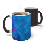 Two Wishes Green Nebula Color Changing Mug