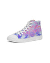 Pareidolia Cloud City Lavender Men's Hightop Canvas Shoe