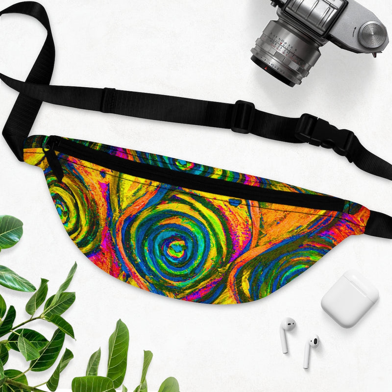 Hypnotic Frogs Sun Fanny Pack