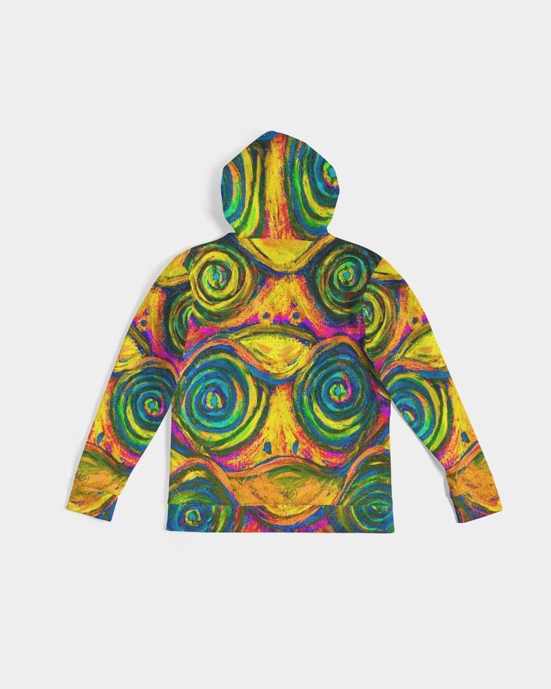 Hypnotic Frogs Sun Men's Hoodie