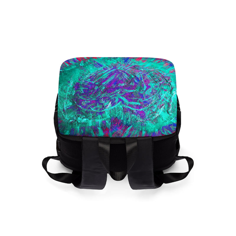 Meraki Ocean Heart Casual Shoulder Backpack - Fridge Art Boutique