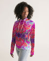 Pareidolia Cloud City Magenta Women's Hoodie