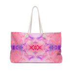 Pareidolia XOX Cotton Candy Weekender Bag