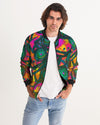 Stained Glass Frogs Rum Punch Men's Bomber Jacket