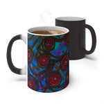Stained Glass Frogs Color Changing Mug