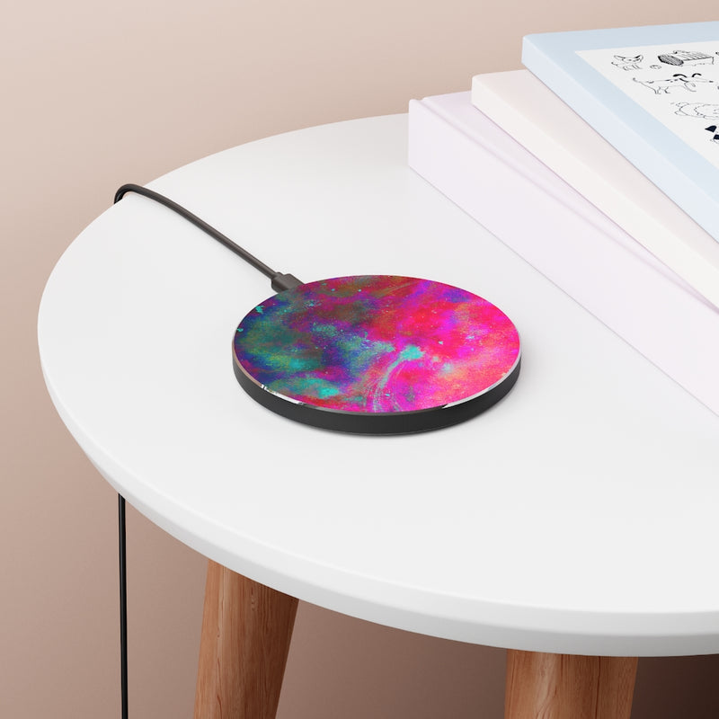 Two Wishes Pink Starburst Wireless Charger - Fridge Art Boutique