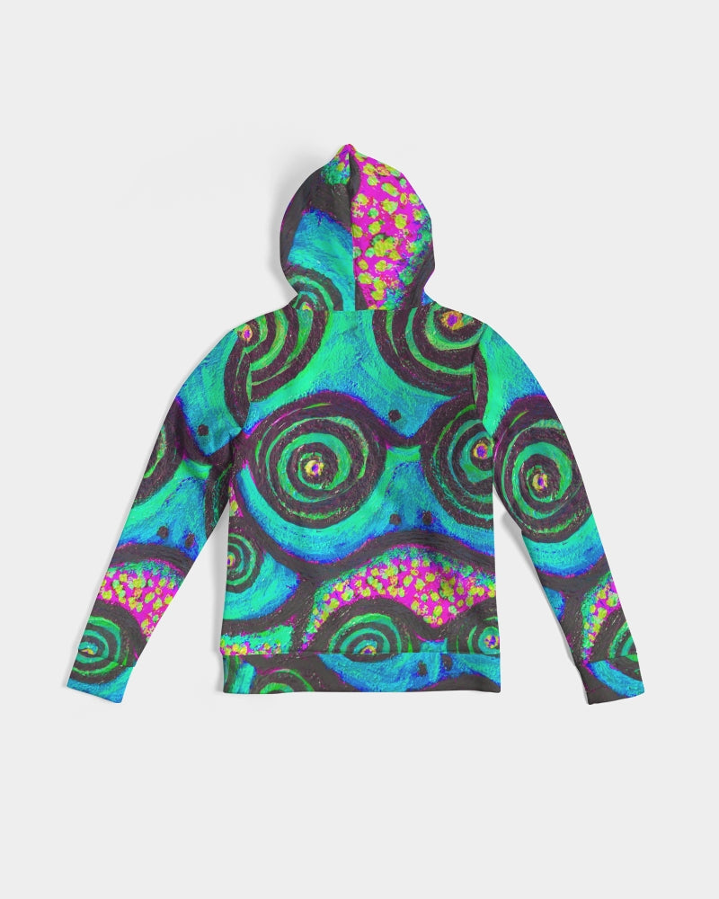 Confetti Frogs Cool Women's Hoodie