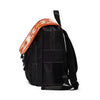 Pareidolia XOX Western Orange Casual Shoulder Backpack