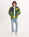 Stained Glass Frogs Sun Men's Bomber Jacket