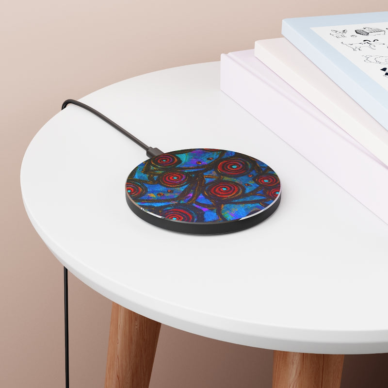 Stained Glass Frogs Wireless Charger - Fridge Art Boutique