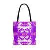 Pareidolia XOX Western Purple Tote Bag