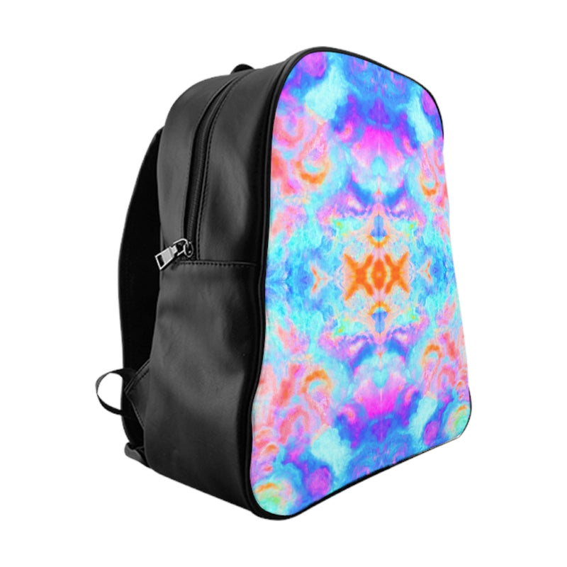Pareidolia XOX  Neon School Backpack