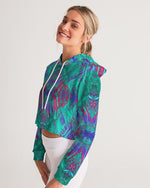 Good Vibes Pearlfisher Women's Cropped Hoodie