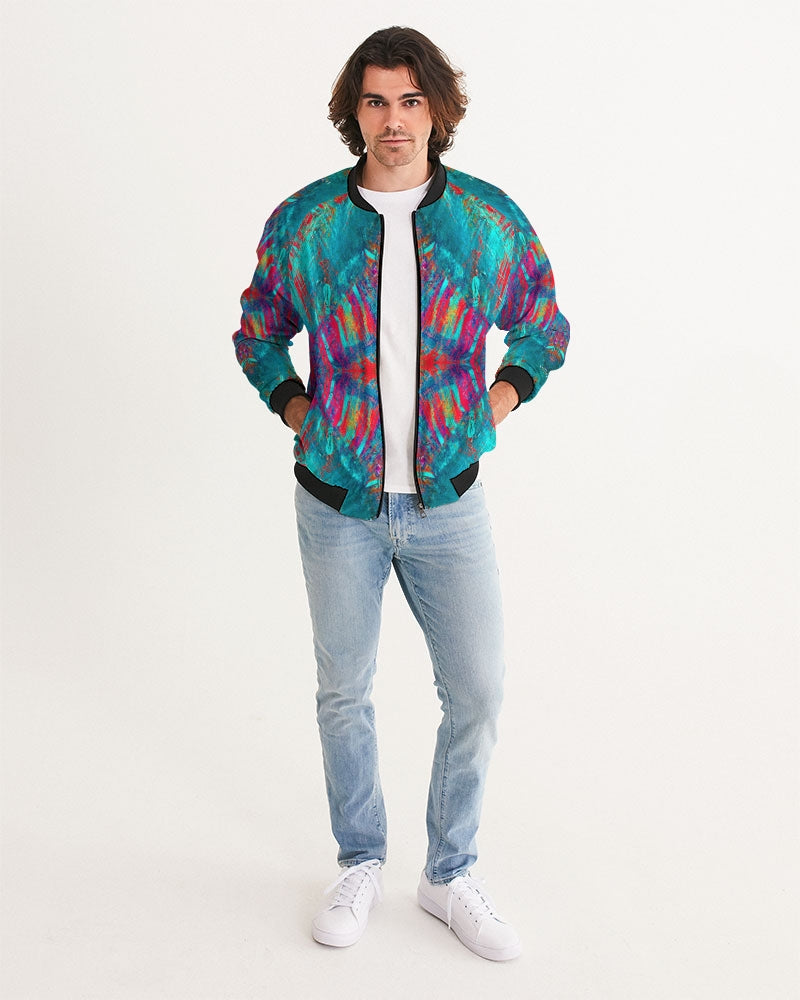 Good Vibes Fire And Ice Men's Bomber Jacket