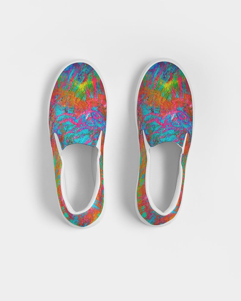 Meraki Bright Heart Women's Slip-On Canvas Shoe